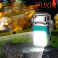 Rechargeable Flashlight with Lighter