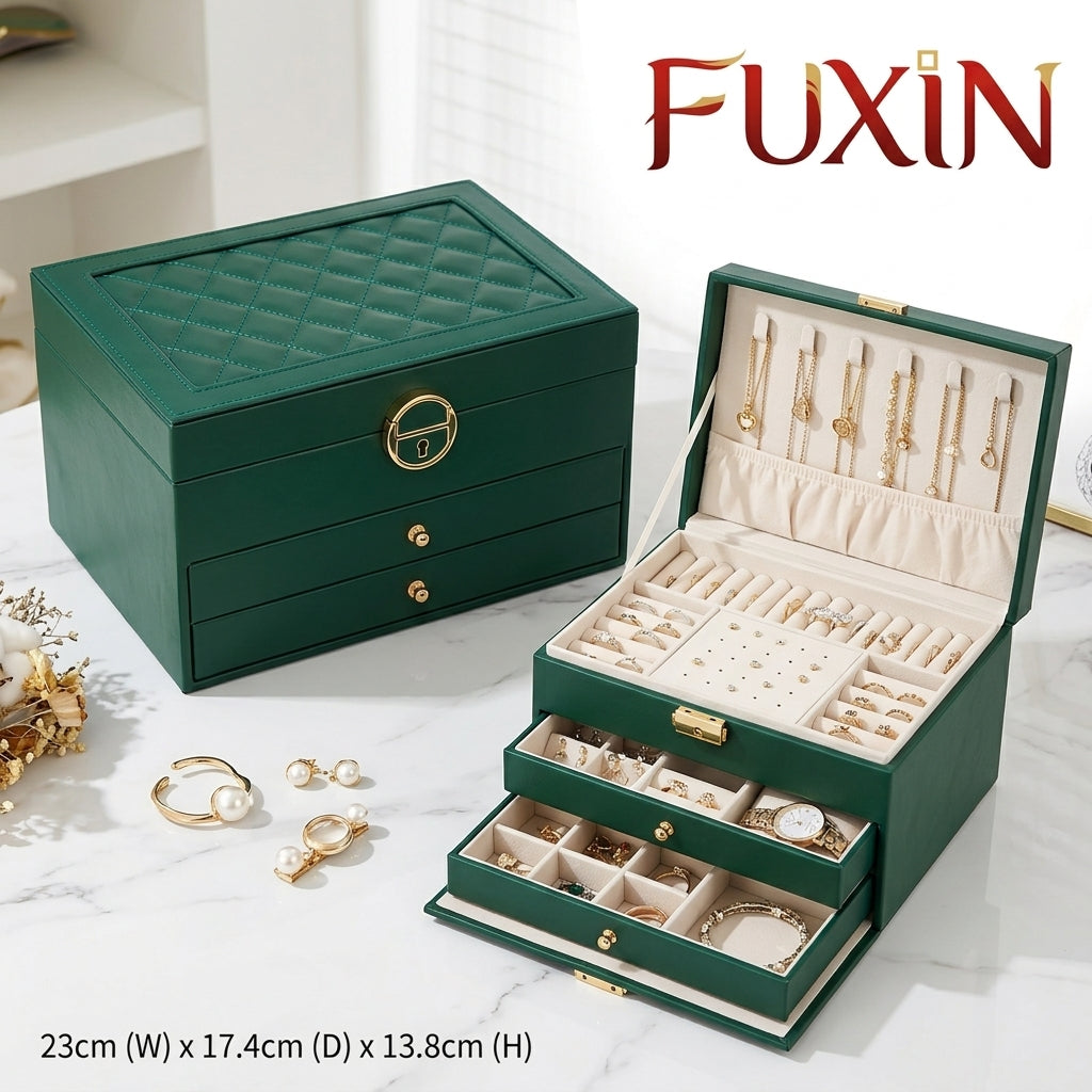 Three Layer Jewellery Storage Box
