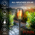 Forever Light Solar Garden Light, Garden and Balcony Lighting, IP65 LED, Decorative Outdoor Solar Lights/Ground Powered/Outdoor Garden Path Light.
