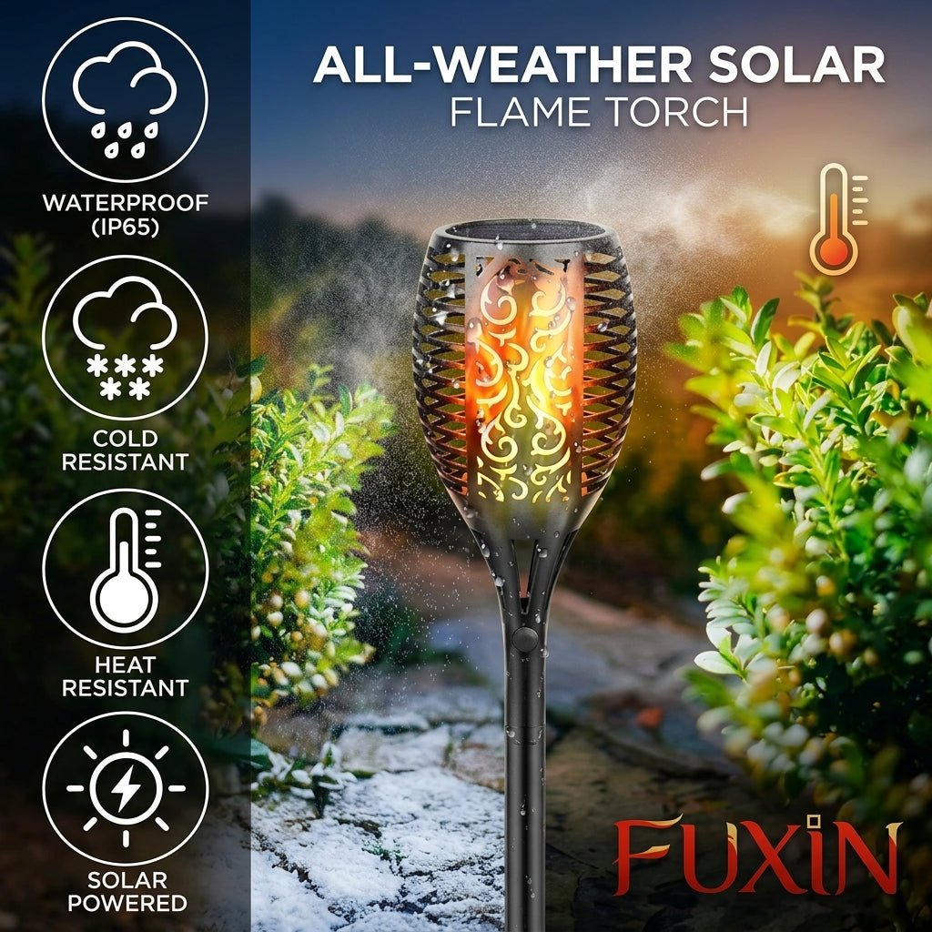 Forever Light Solar Garden Light, Garden and Balcony Lighting, IP65 LED, Decorative Outdoor Solar Lights/Ground Powered/Outdoor Garden Path Light.