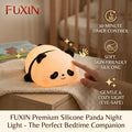 Soft Silicon Panda Lamp with Light