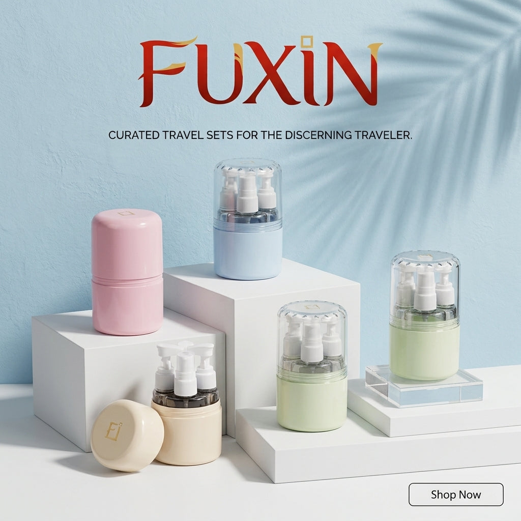 Portable Travel Bottle Set Pack of 4 (50ml each)
