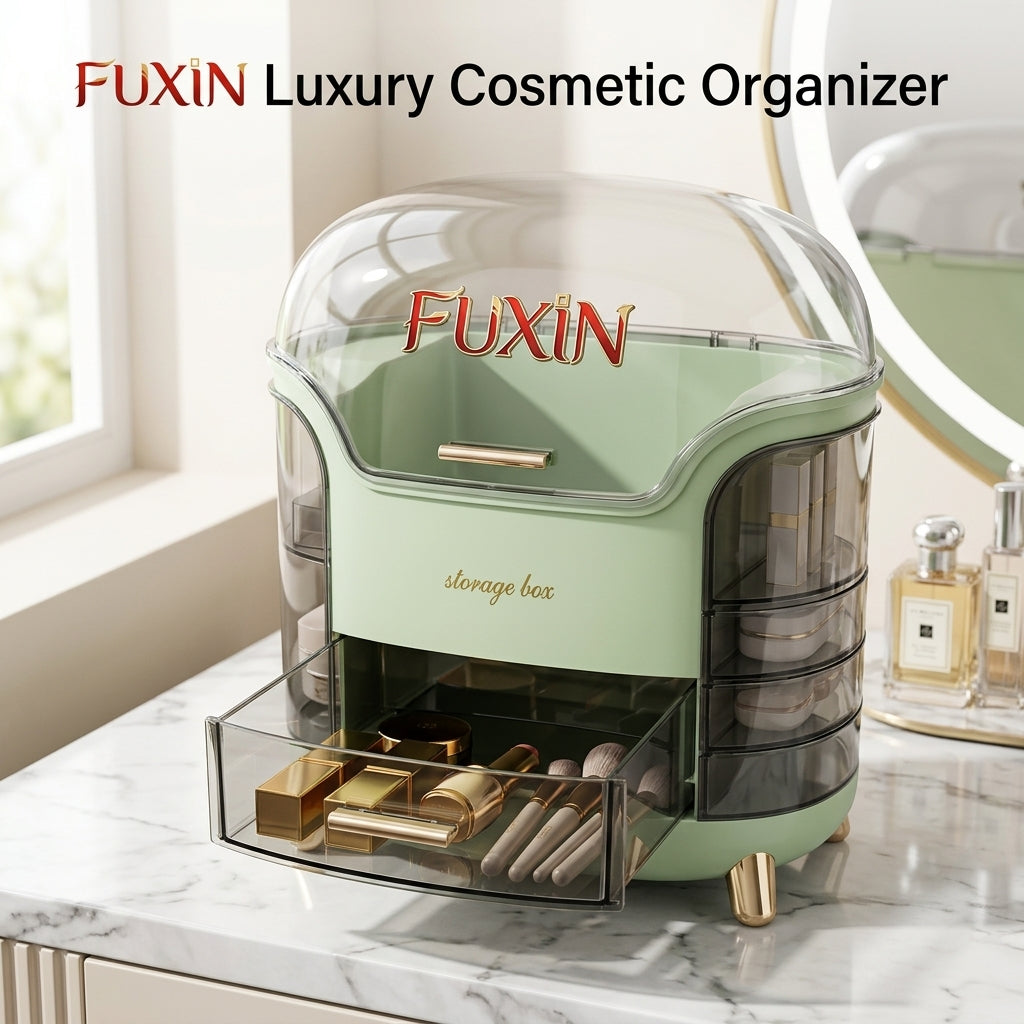 Makeup Vanity Cosmetic Organizer Large Capacity