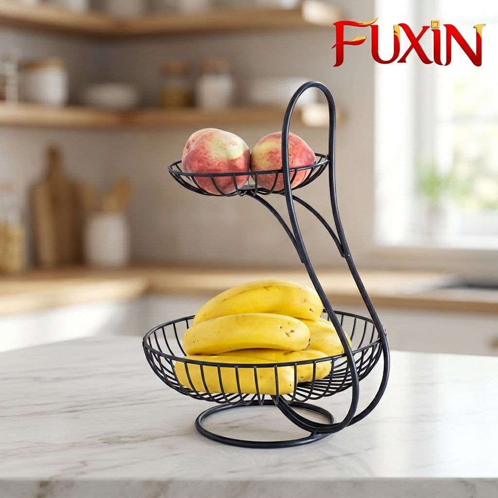 2 Tier & 3 Tier Fruit Iron Basket