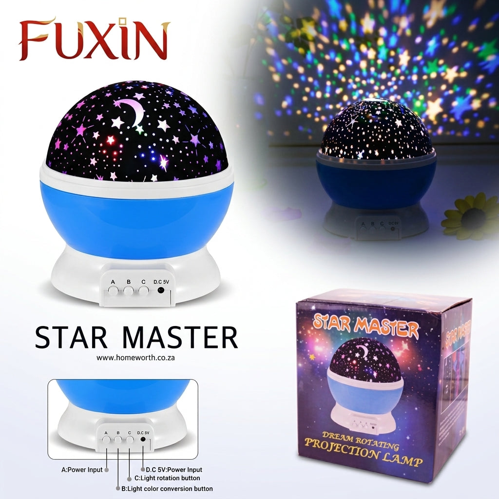 Star Master Dream Rotating Projector Lamp