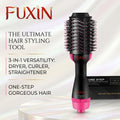 3in1 Hot Air Brush Straightener with Box Packing