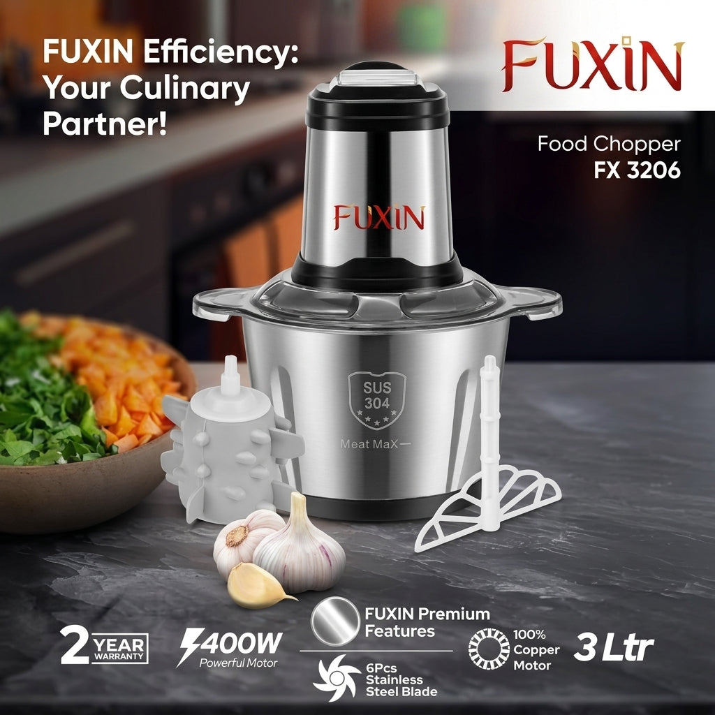 Fuxin - 3 Litres Food Chopper