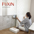 Fuxin - 3d Brick Wall Sticker Sheet