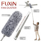 Fuxin - Foldable Grey Fan Duster