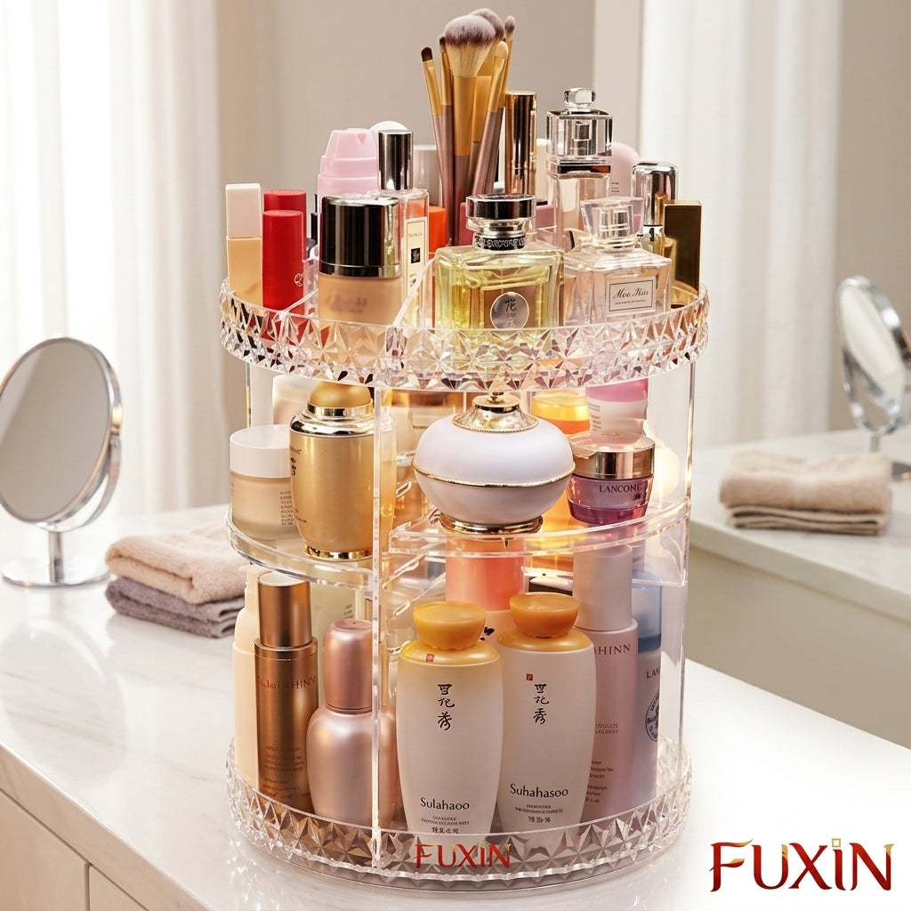 Fuxin - 360 Rotating Makeup Organizer