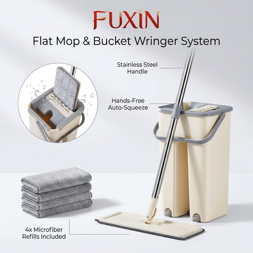 Fuxin - Double Sided Bucket Mop