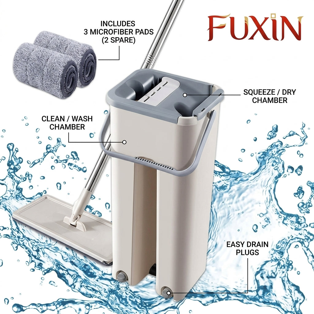 Fuxin - Double Sided Bucket Mop