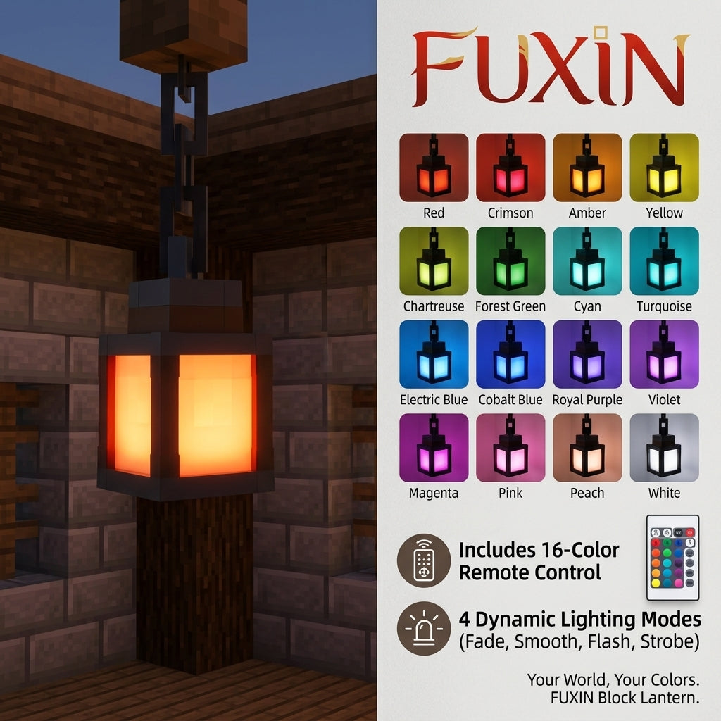 Fuxin - Mine Craft Lantern
