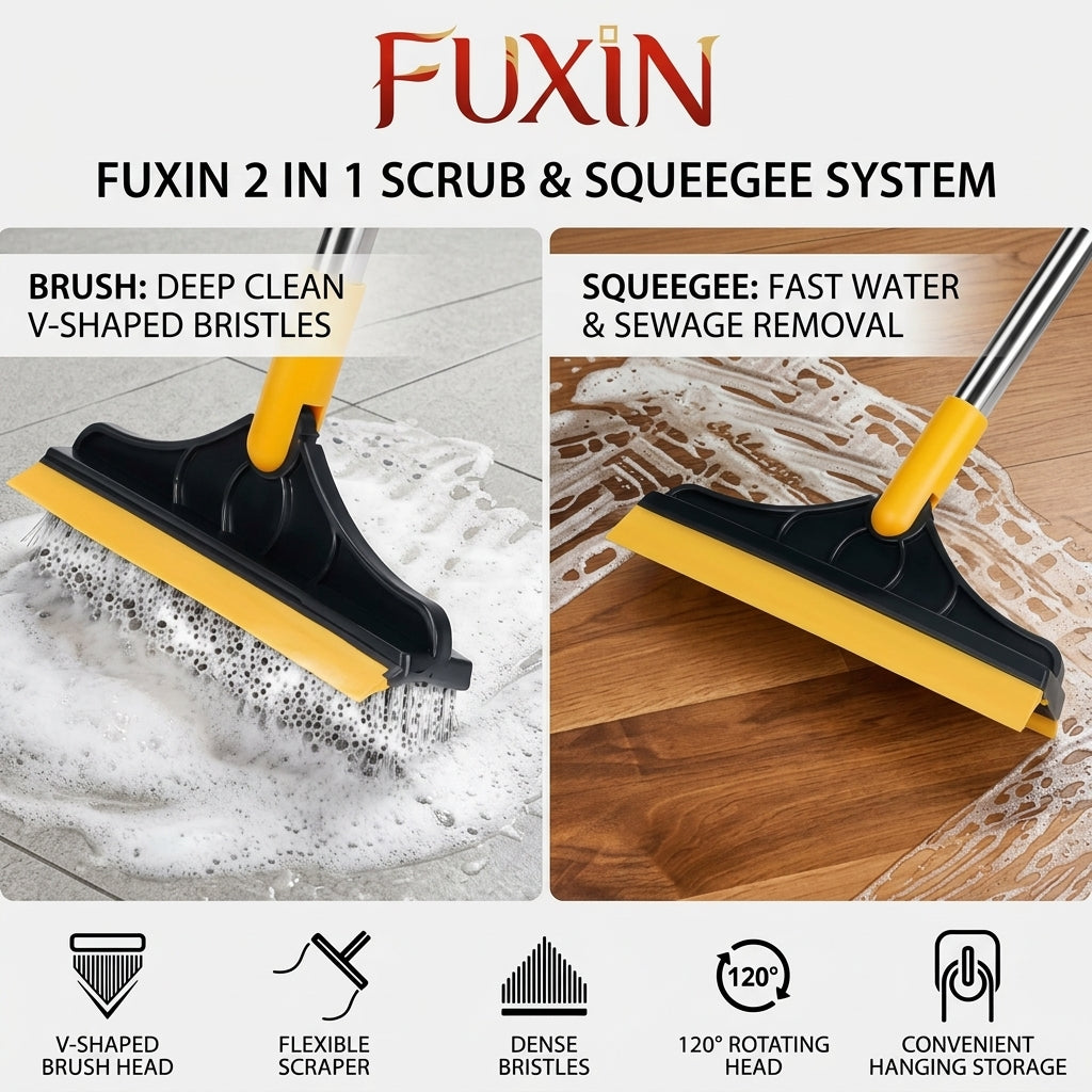 Fuxin - 2 in 1 Brush with Wiper