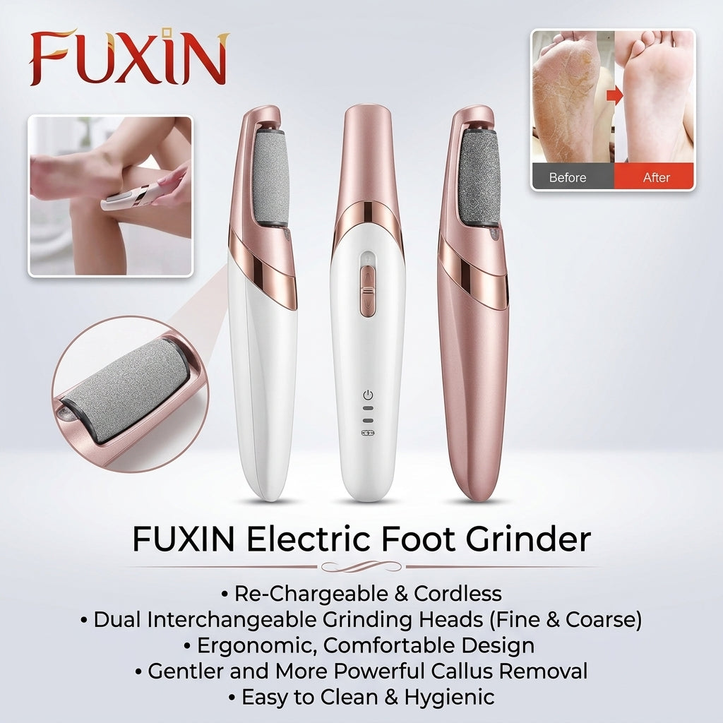 Fuxin - Rechargeable Electric Foot Grinder