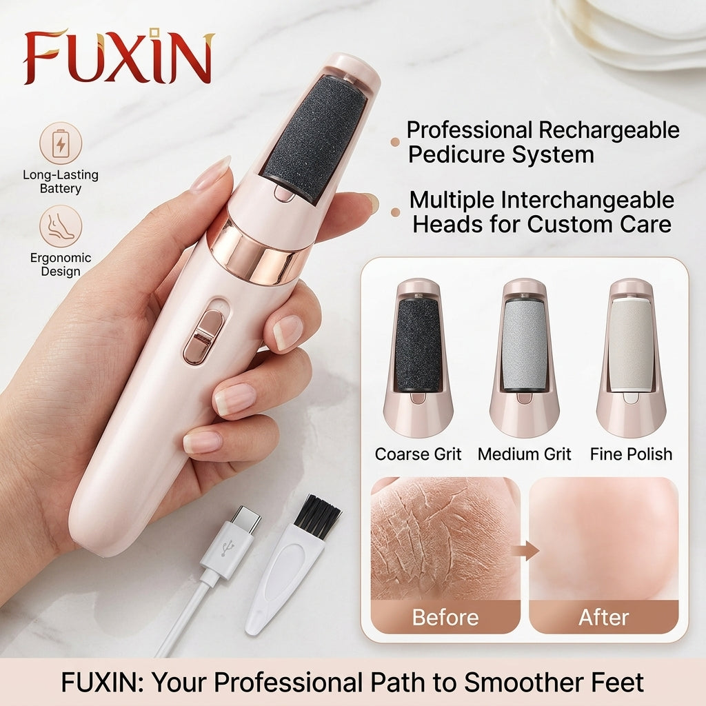 Fuxin - Rechargeable Electric Foot Grinder