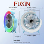 Fuxin - Round Shape Fan with RGB led
