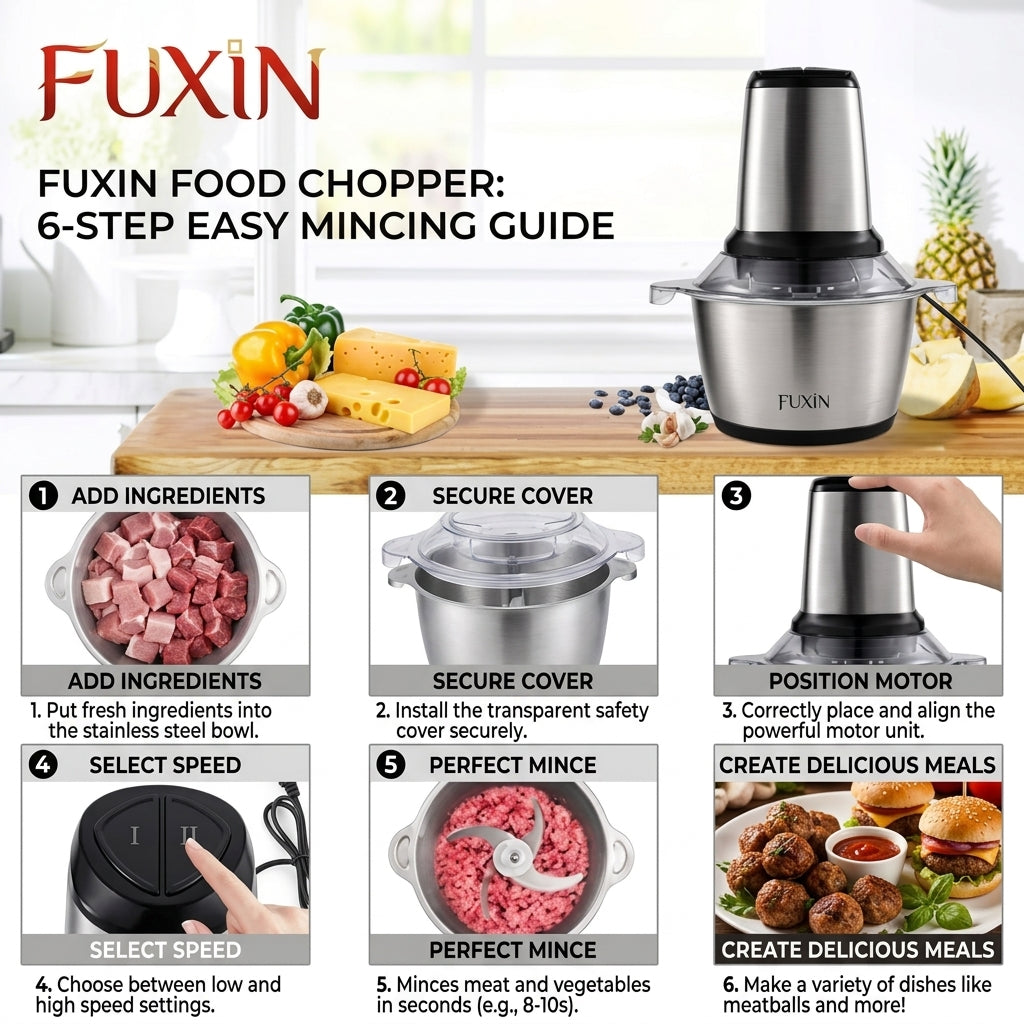 Fuxin - 3 Litres Food Chopper