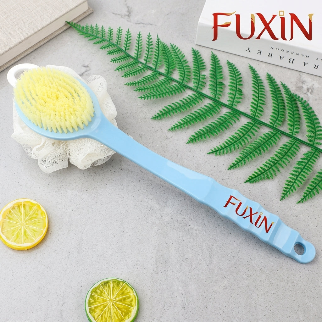 Fuxin - Long Handle Bath sponge and brush