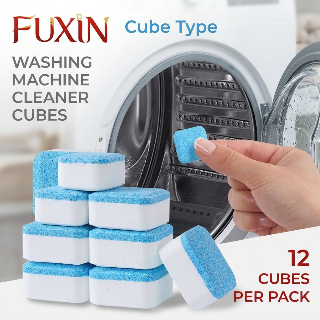 Fuxin - 12 PCs Washing Machine Cleaning Tablet