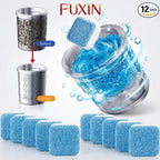 Fuxin - 12 PCs Washing Machine Cleaning Tablet