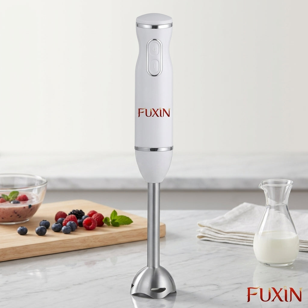 Fuxin - Stainless Steel 4 blades Electric hand blender