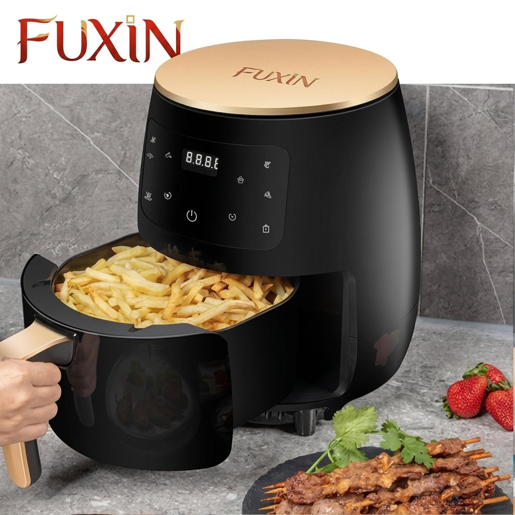 Fuxin - 6L Silver Crest Electric Air Fryer
