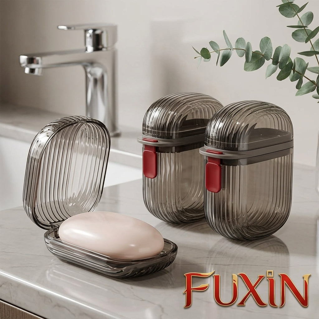 Fuxin - Plastic Soap Dish with Cover