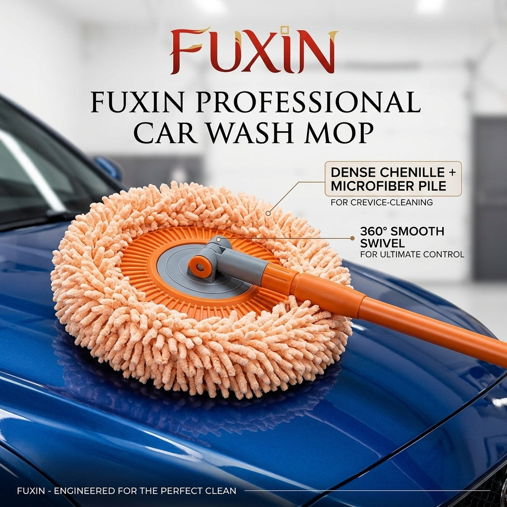 Fuxin - Sunflower Mop with Long Stick