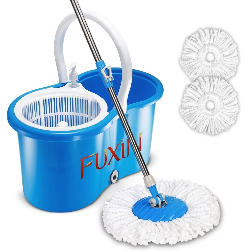 Fuxin - Easy Spin Mop with Plastic Stainer