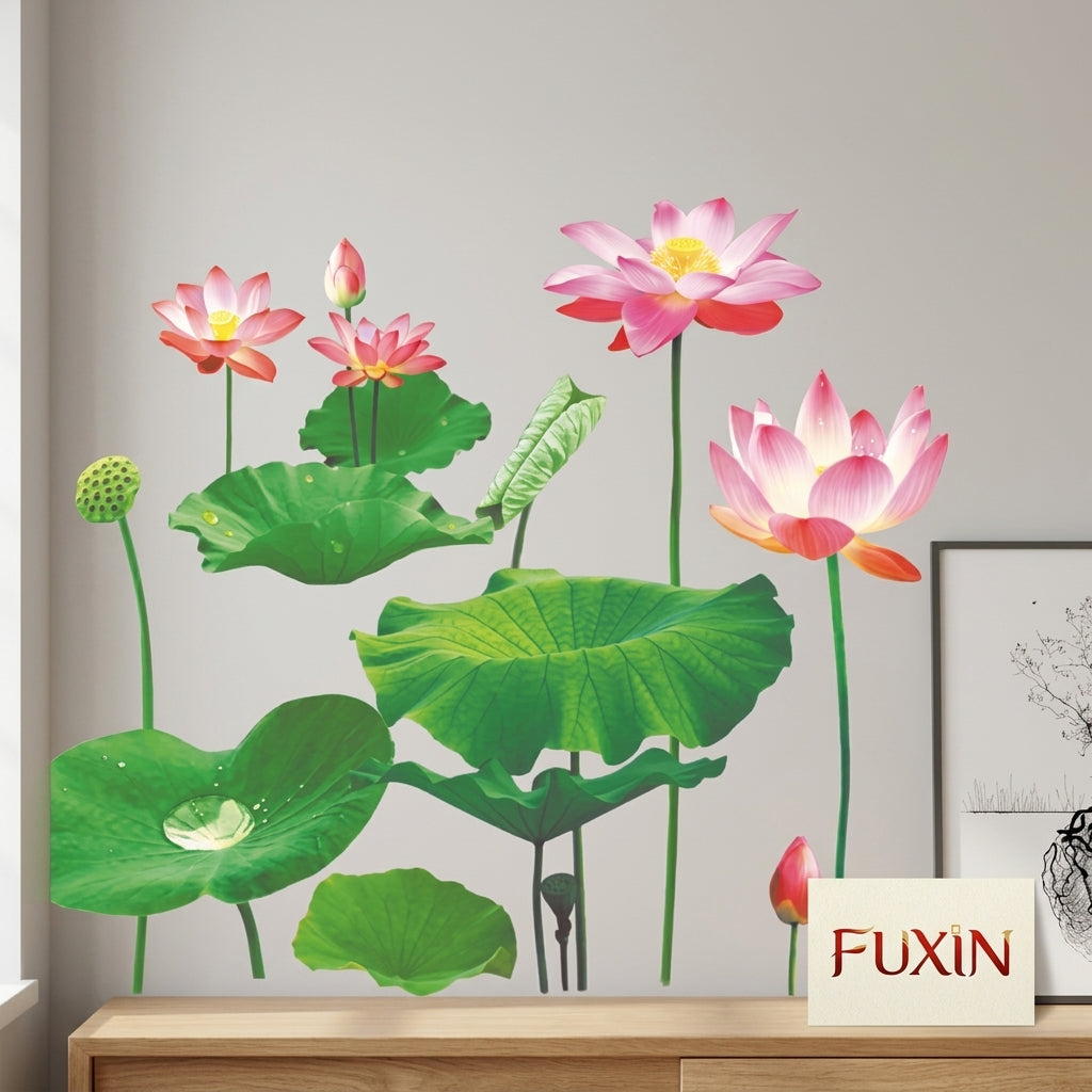 Fuxin - HH-030 Leaf Wallpaper Sticker