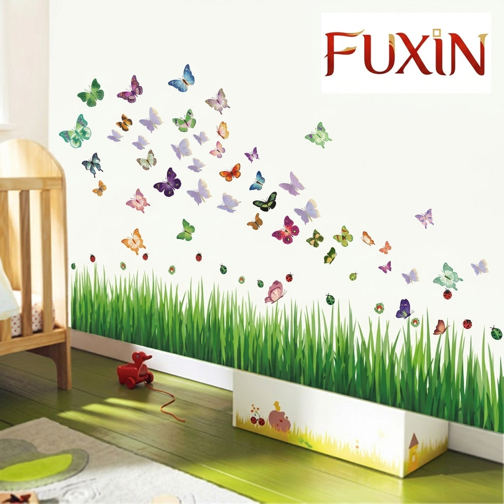 Fuxin - YJ-030 Butterfly Wallpaper