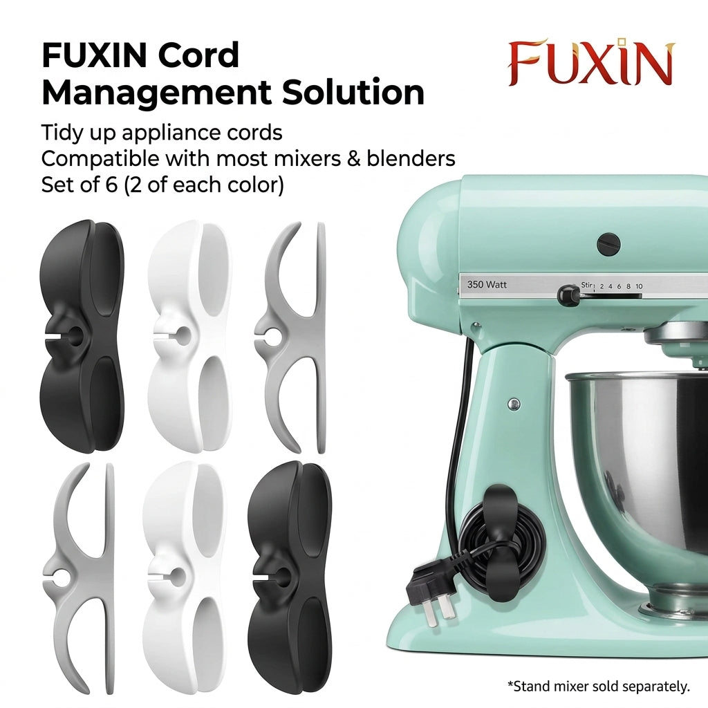 Fuxin - 10 PCs Cable Cord Organizer