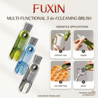 Fuxin - 3 In 1 Bottle Gap Cleaner Brush