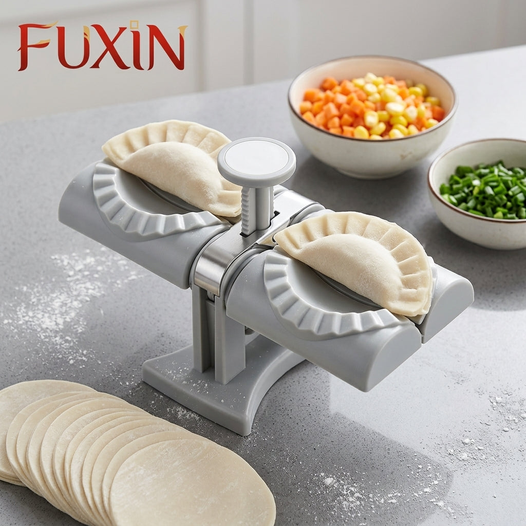 Fuxin - double Head Dumpling Maker Stand