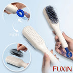Fuxin - Self Cleaning Hair Brush