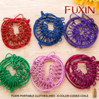 Fuxin - 12 PCs Clothes pegs Stainless steel