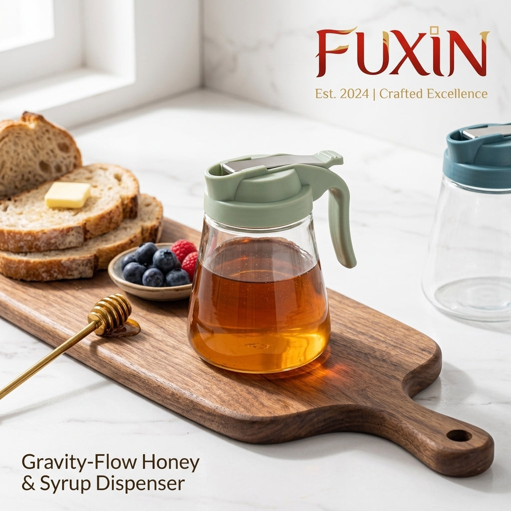 Fuxin - Glass Honey Bottle