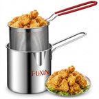 Fuxin - Stainless Steel Deep Fryer Pot