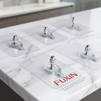 Fuxin - Pack of 10 - Transparent Screw Hook