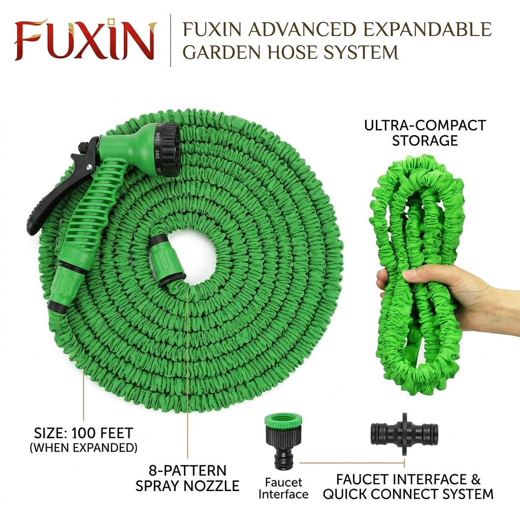 Fuxin - 100ft Magic Hose Water Spray Pipe