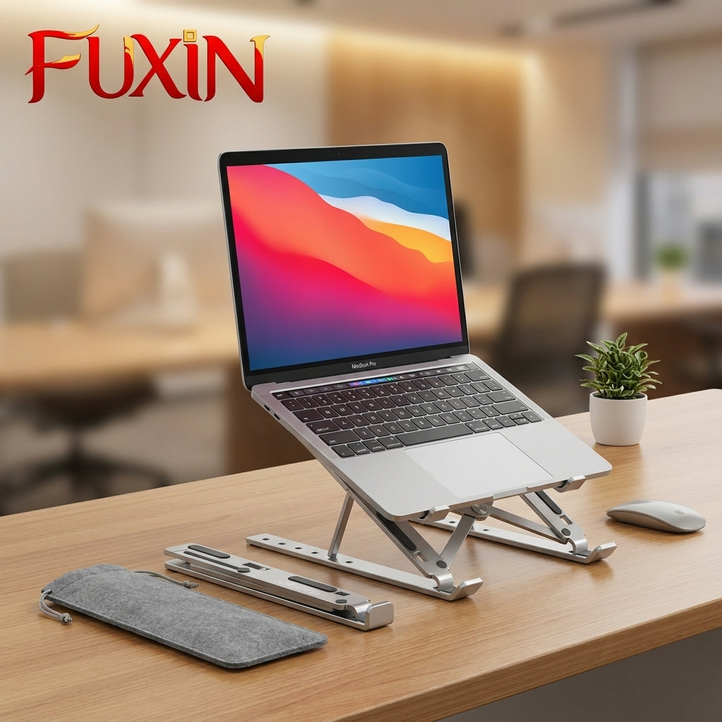 Folding Adjustable Aluminum Laptop Stand