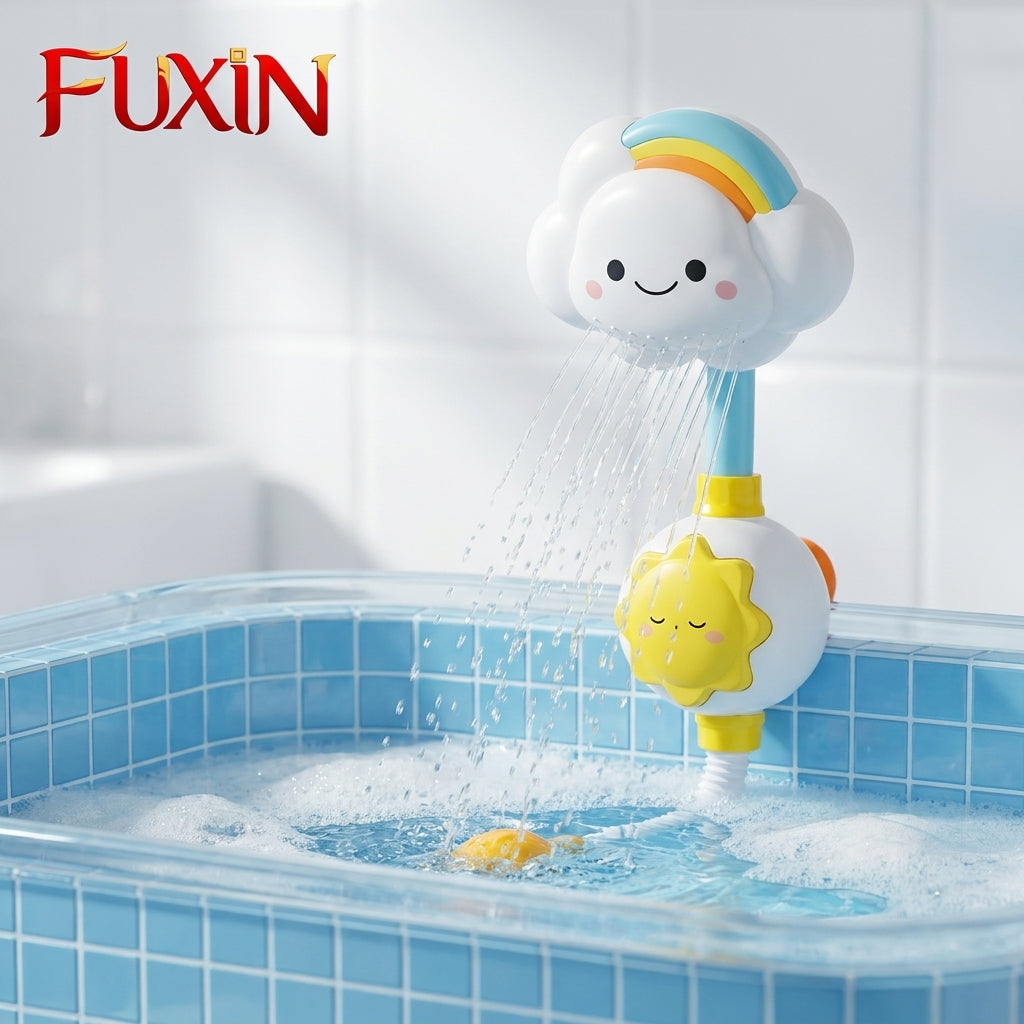 Cloud Kids Water Shower Push Toy