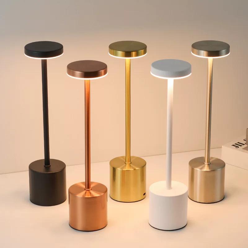 Creative Ambient Light Slim Metal Table Lamp