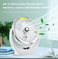 Desktop Fan with Cob Light