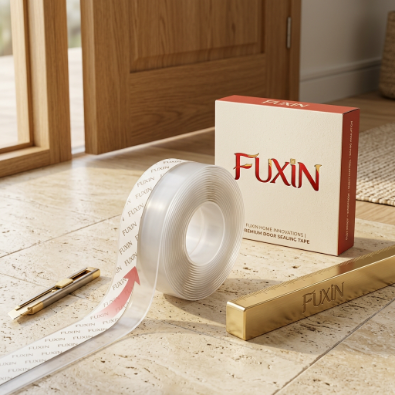 Transparent Windproof (Dust Proof) Silicone Sealing Strip Bar Door Bottom Self-adhesive Sealing Strip Prevent Duster and Pests