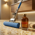 Foldable Sponge Mop Stainless Steel