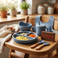 Food Grade Silicone Children's Tableware Set
