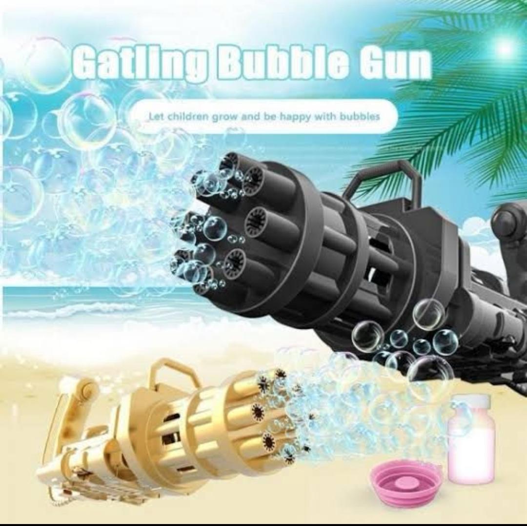 Gatling Bubble Gun