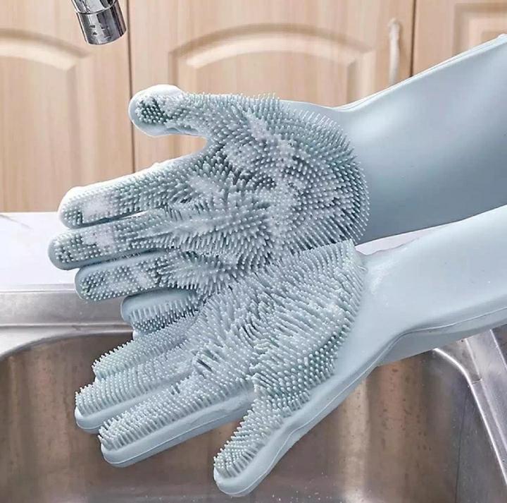 Fuxin - Hand Scrubbing Dish Washing Gloves